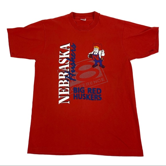 90s Vintage University of Nebraska Huskers T-Shirt - Picture 2 of 6